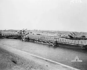 Cantilever bridge at Shallufa