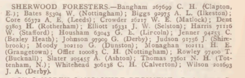 Weekly Casualty List Feb 4, 1919